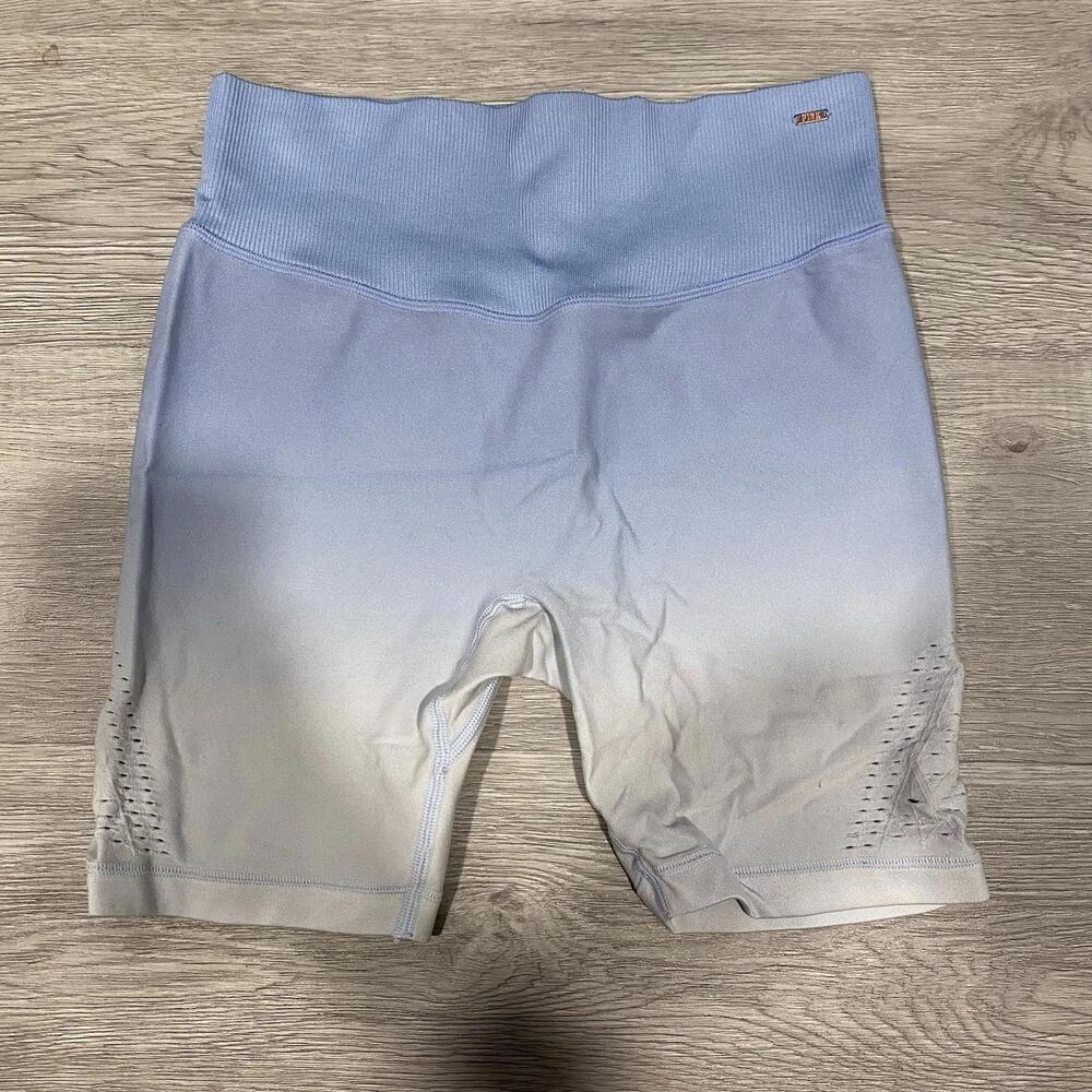 Victoria’s Secret Pink Sport compression shorts blue size Medium